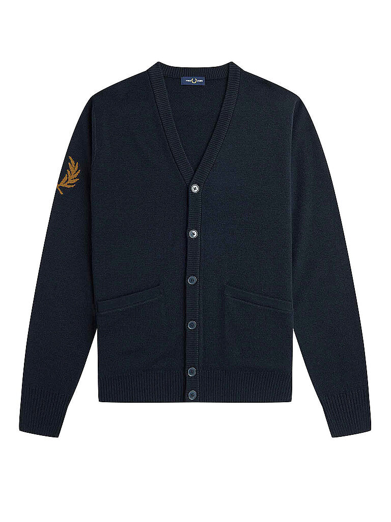 Fred Perry Laurel Wreath Men's Cardigan - Navy