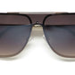 Óculos de sol Sean John SJS3004Ce clássico masculino com proteção 100% UV/UVB moderno
