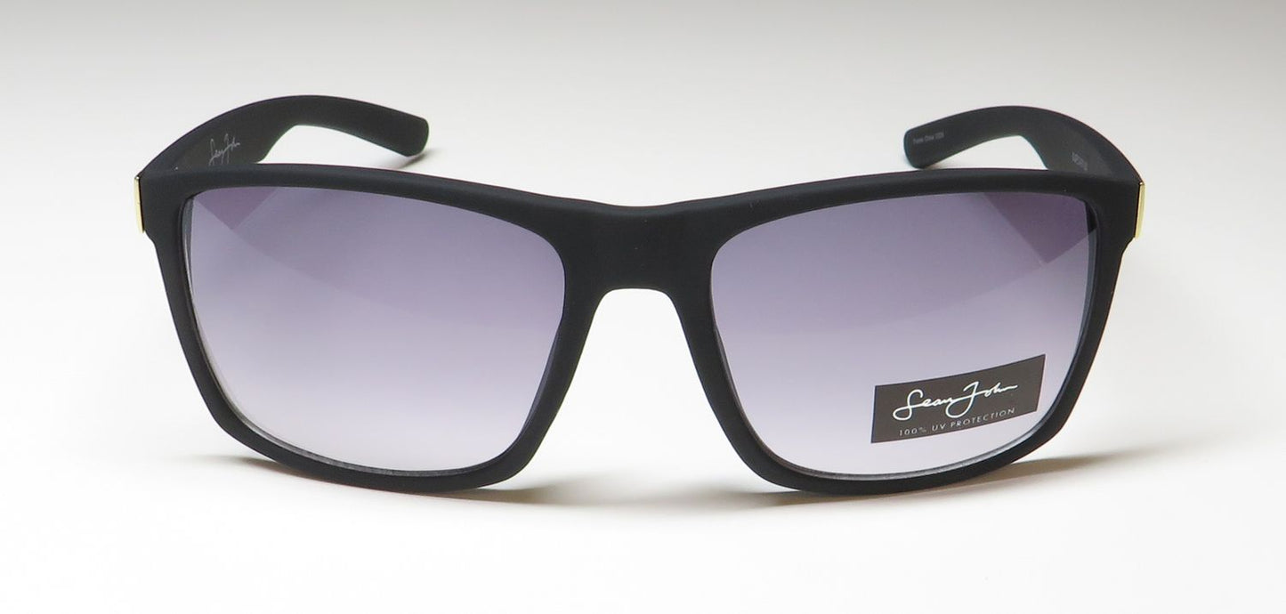 Óculos de sol Sean John SJSpl3479 com proteção 100% UV e acetato premium, última temporada
