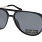 Óculos de sol Sean John SJS1002Ce Piloto 100% proteção UV Masculino/Feminino