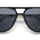 Óculos de sol Sean John SJS1002Ce Piloto 100% proteção UV Masculino/Feminino
