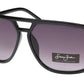 Óculos de sol Sean John SJS1003Ce Lentes grandes Hastes de plástico Segmento premium
