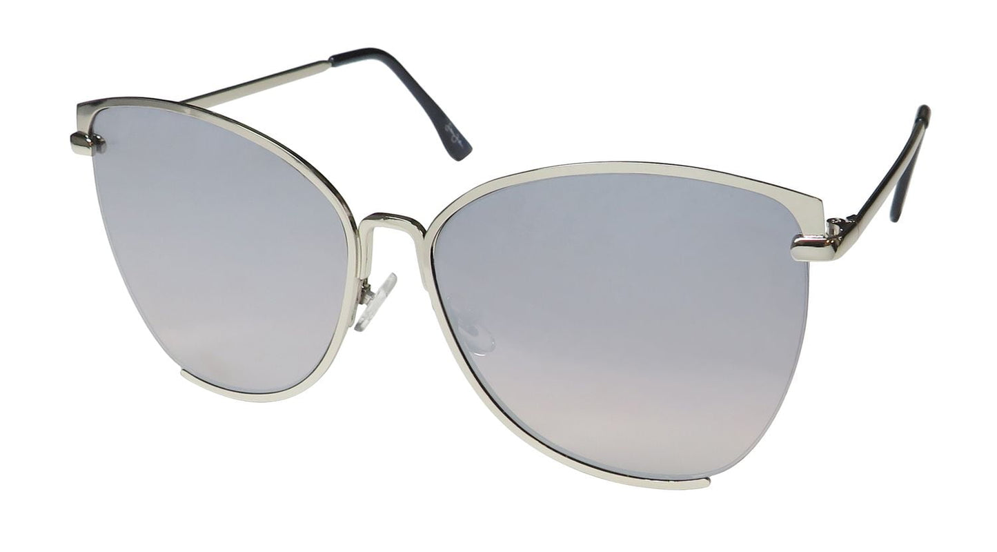 Óculos de sol tipo olho de gato Sean John SJS4004 Lentes exclusivas com proteção UV 100%
