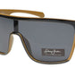 Óculos de sol Sean John SJS1009 com proteção 100% UV/UVB, envolvente e contemporâneo