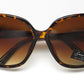 Óculos de sol Sean John SJS2023 Lentes grandes 100% proteção UV Designer des