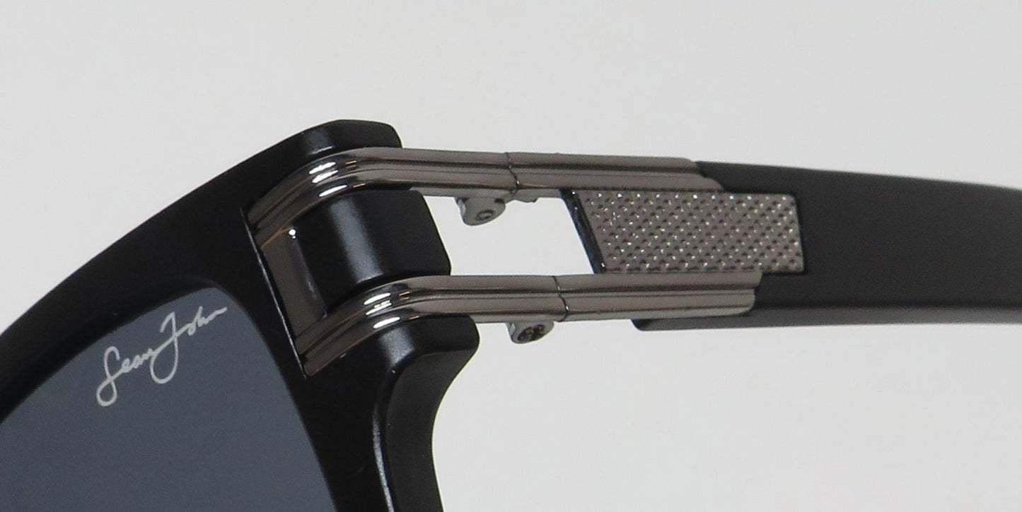 Óculos de sol Sean John SJS1028Ce, materiais de acetato premium, 100% de proteção UV, masculino