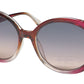 Óculos de sol Sean John SJS2032 com lentes grandes e lentes grandes, designer de celebridades americanas