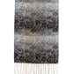 Cachecol feminino Steve Madden Winter Ombre Muffler, preto, tamanho regular