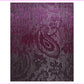 Cachecol feminino Steve Madden Winter Ombre Muffler Roxo Tamanho Regular