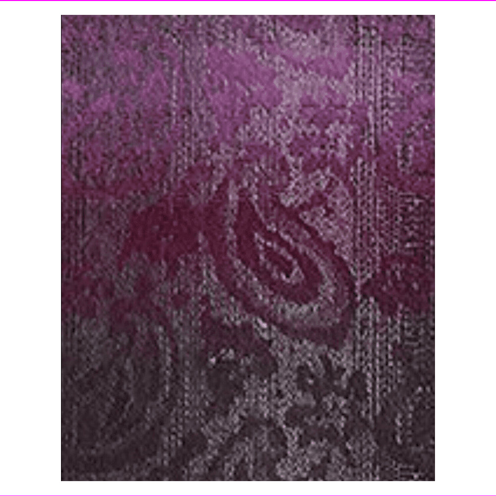 Cachecol feminino Steve Madden Winter Ombre Muffler Roxo Tamanho Regular