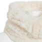 Cachecol infinito de inverno falso feminino Steve Madden, branco, tamanho regular