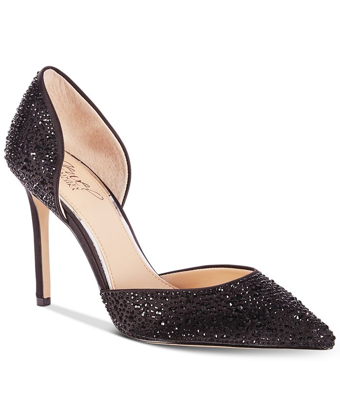 Scarpin Badgley Mischka Alexandra D'orsay Feminino Preto Tamanho 10 M