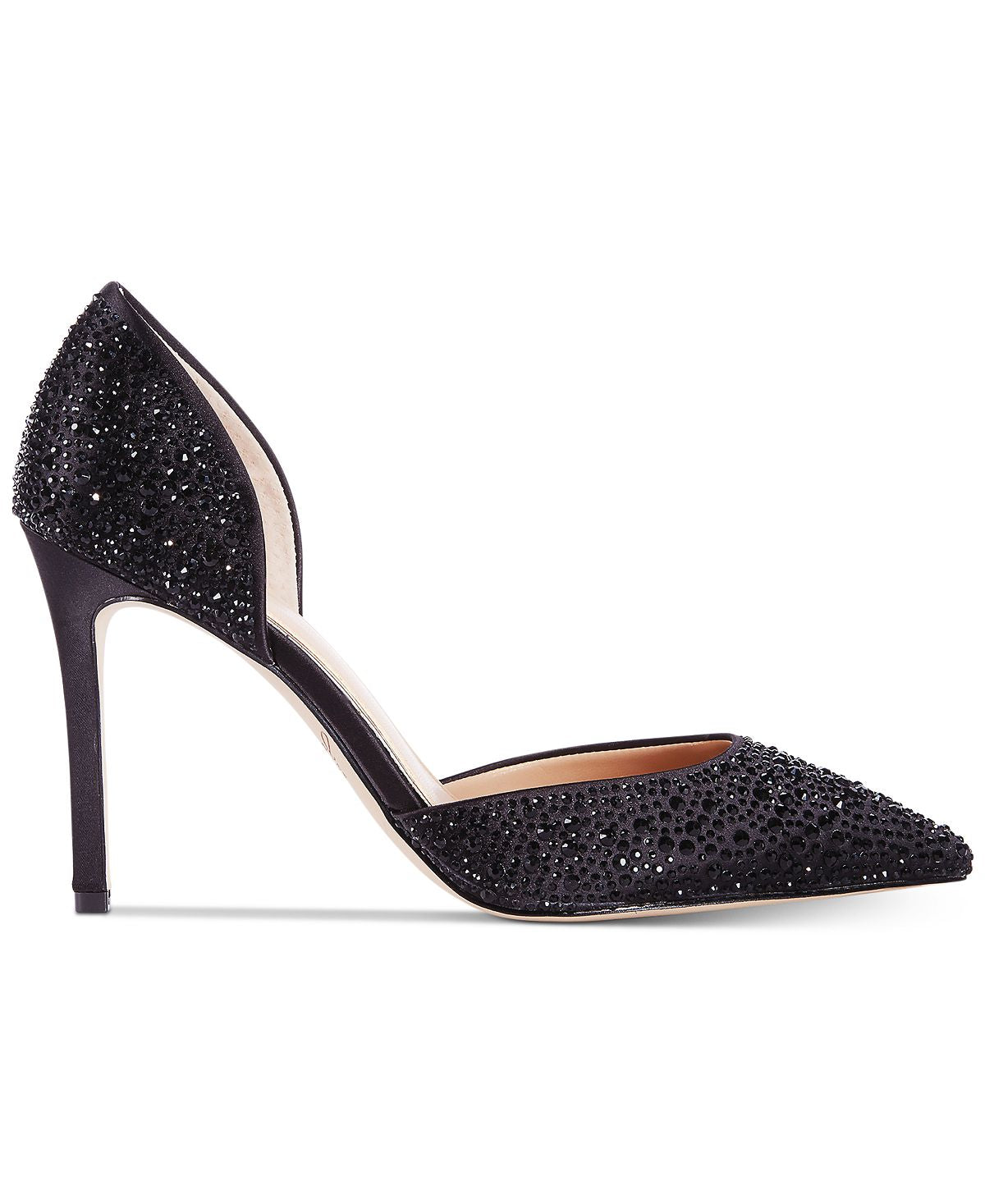 Scarpin Badgley Mischka Alexandra D'orsay Feminino Preto Tamanho 10 M