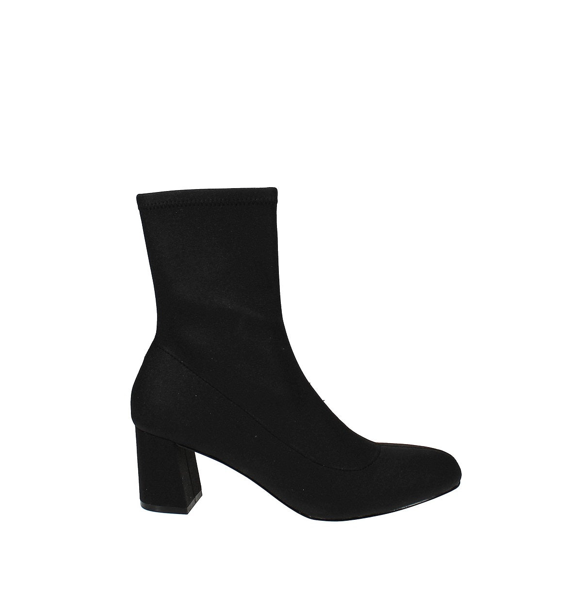 Bota feminina Badgley Mischka Rena Shimmer Sock Preta Tamanho 6,5