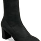 Botas de noite femininas Badgley Mischka Rena, pretas, tamanho 7