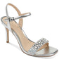Badgley Mischka Natasha Evening Heels Feminino Cinza Tamanho 9,5