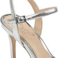 Badgley Mischka Natasha Evening Heels Feminino Cinza Tamanho 9,5