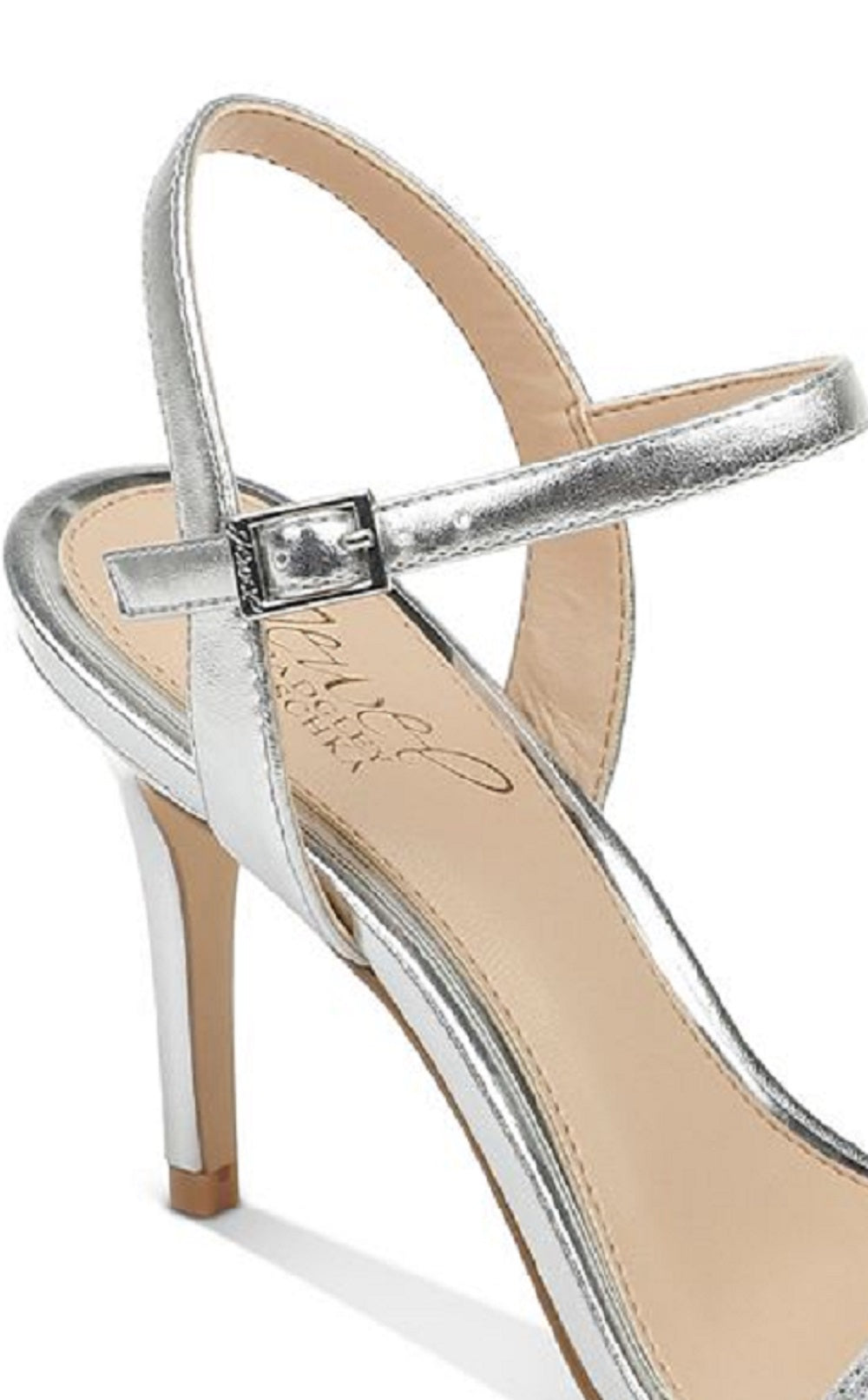 Badgley Mischka Natasha Evening Heels Feminino Cinza Tamanho 9,5