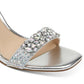 Badgley Mischka Natasha Evening Heels Feminino Cinza Tamanho 9,5