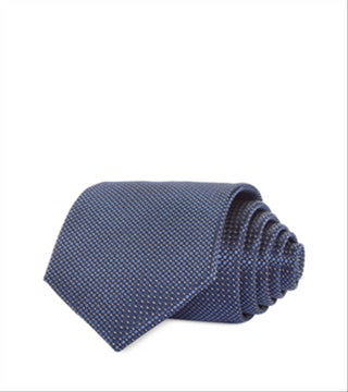 Gravata clássica de seda pura Dot Micro da The Men's Store at Bloomingdale's, tamanho 8