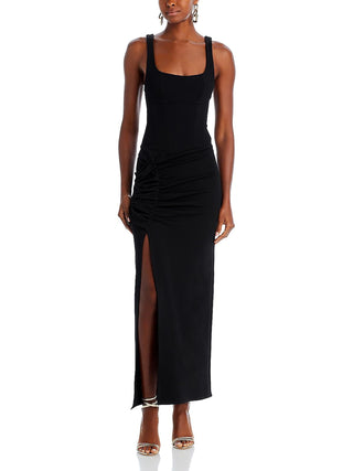 Vestido longo Mannei Wishaw preto tamanho 4