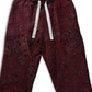 Calça Karu Research Vintage Kantha Cotton Regular Fit com Cordão Azul Tamanho 32 REG