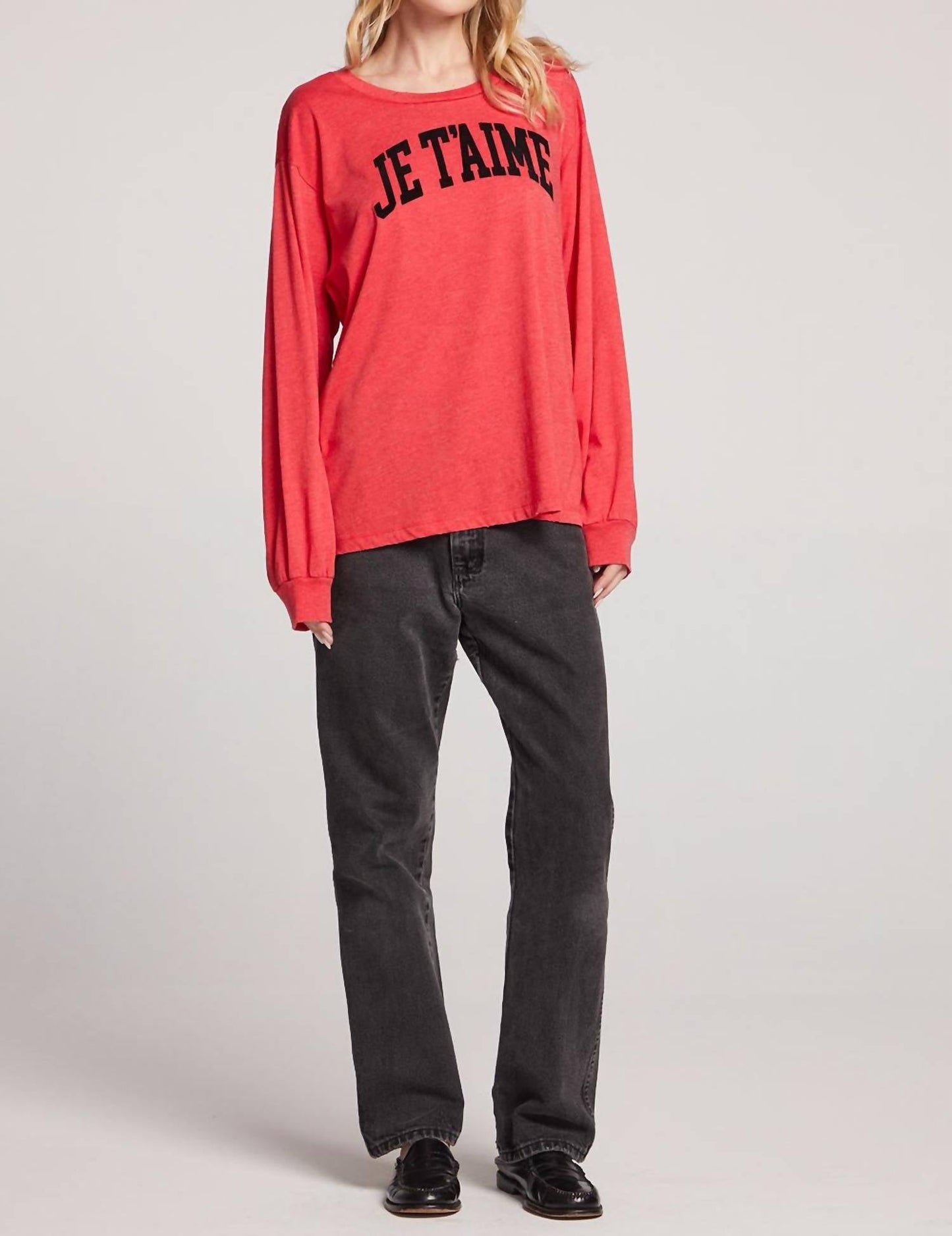 Chaser - Je T'aime Long Sleeve Top