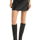 Z Supply - CIERA FAUX LEATHER MINI SKIRT