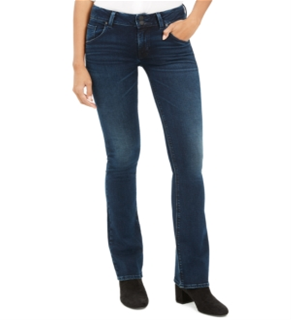 Calça jeans bootcut feminina Hudson Jeans Signature, azul, tamanho 28