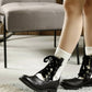 All Black - LUX SOCK CAMPER SHOES