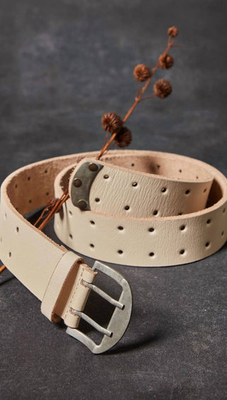 Free People - Women's Double Cross Leather Belt