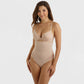 Tanga feminina SlimShaper by Miracle Brands, cintura alta, bege quente, tamanho M