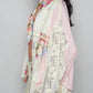 Pol - Lace Long Sleeve With Floral And Striped Pattern Top