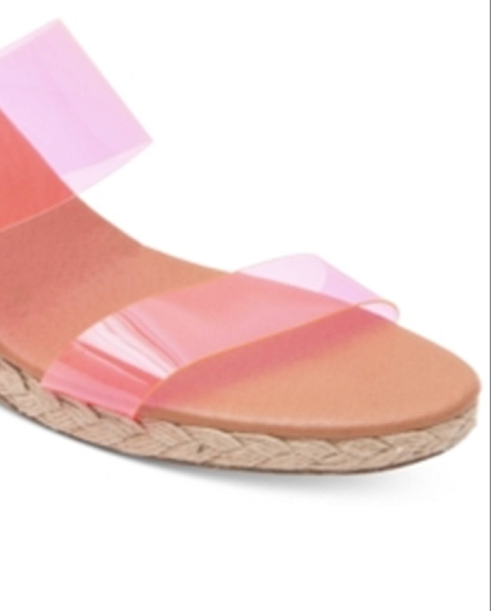 Sandálias plataforma casuais Andrea abertas para mulheres, tamanho 8, rosa, André Assous