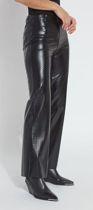 Lysse - Calça reta flare feminina de vime Amara