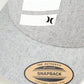 Boné Trucker Hurley Icon Slash Masculino Cinza Tamanho Regular