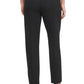 Calças de trabalho DKNY Foundation Slim Leg para mulheres, pretas, tamanho 6