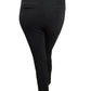 Calça reta feminina DKNY preta tamanho 2