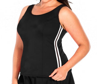 Miraclesuit - Top kikini plus size com aro