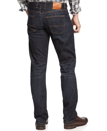 Calça Jeans Masculina Lucky Brand 221 Original Straight Fit Stretch Azul Tamanho 36x30
