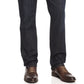 Calça jeans masculina Lucky Brand 221 Original Straight Fit Stretch Azul Tamanho 32X34