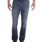 Calça Jeans Masculina Lucky Brand 181 Relaxed Straight Fit Stretch Azul Tamanho 42X32