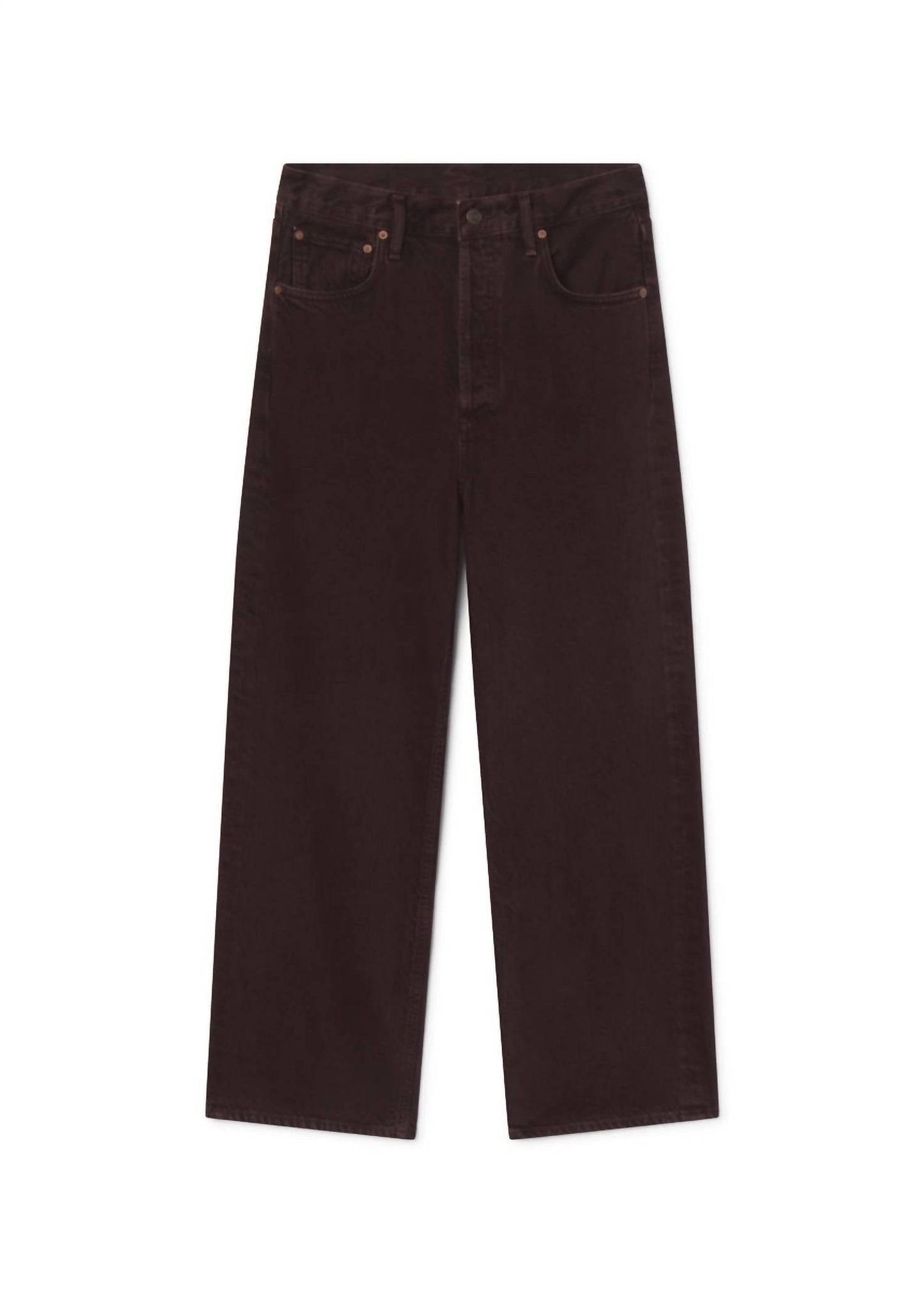 Agolde - Ren High Rise Wide Leg Jeans