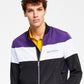 Jaqueta bomber masculina A|X Armani Exchange Colorblock preta tamanho grande