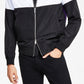 Jaqueta bomber masculina A|X Armani Exchange Colorblock preta tamanho grande