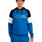 Moletom masculino AX Armani Exchange Colorblock azul tamanho 2XL