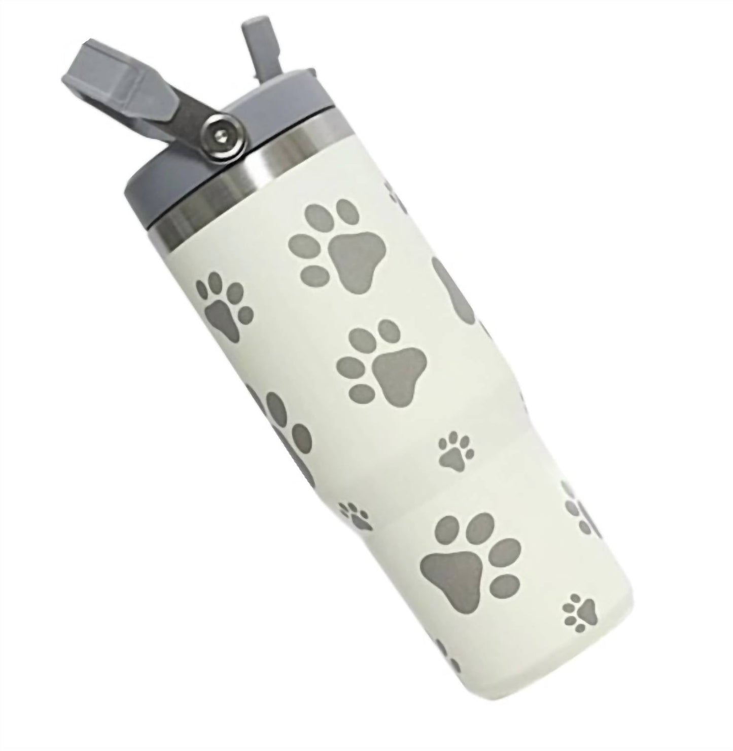 42Pops - Animal Paw Print Stainless Steel Insulated 30 Oz Tumbler