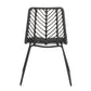 DEJA Chair 2PCS with 2 Cushions, Gray