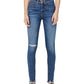 Calça Jeans Skinny Ashley High Rise Feminina Jaen Azul Tamanho 28