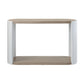Zoma High Gloss Sofa Table - Oak / White